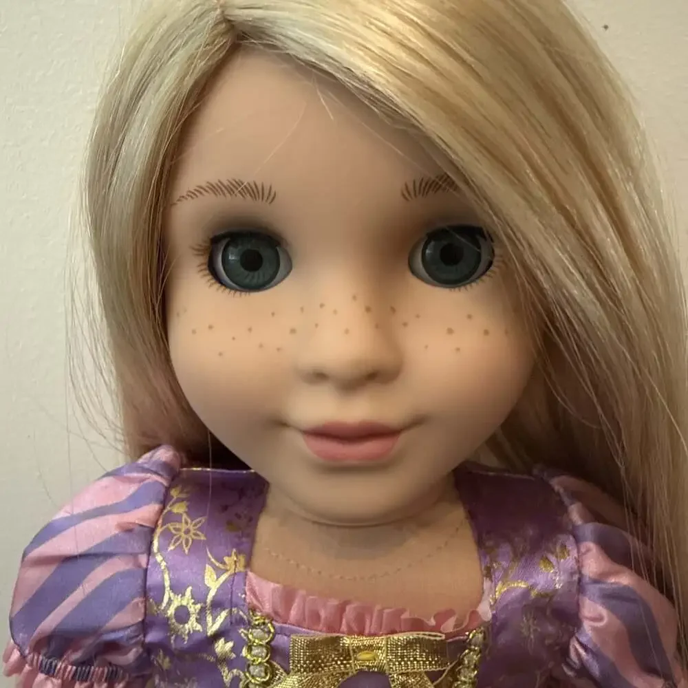 American Girl Doll Disney Princess Rapunzel Play Line 18